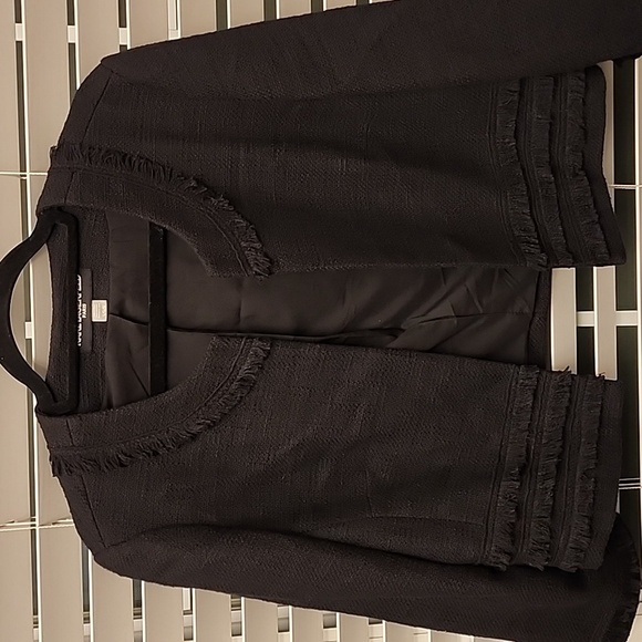 Karl Lagerfeld black jacket sz L - Picture 1 of 6
